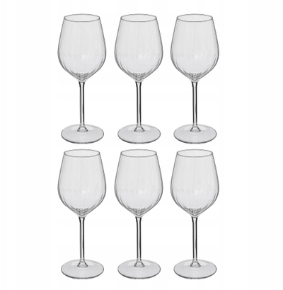 Set gotash vere Secret de Gourmet Volta, 6 copa, 380 ml, transparencë
