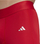 Shorts sportivë meshkuj adidas TechFit M JP1464, kompresiv, termoaktiv Aeroready, të kuq