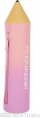 Penar Starpak Pencil Case Tube Silicone, formë lapsi, silikon, vjollcë