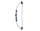 Hark compound Poe Lang EK Firestar, 25 lbs, 28", blu karbon