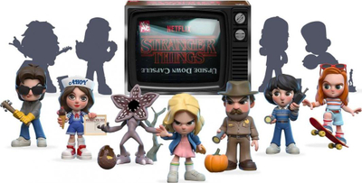 Lodër kapsulë YuMe Stranger Things Series 1, figurina surprizë, koleksionuese, shumëngjyrëshe