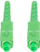 Kabllo optike Lanberg SM SC APC në SC APC, simplex, 2.5m, e bardhë
