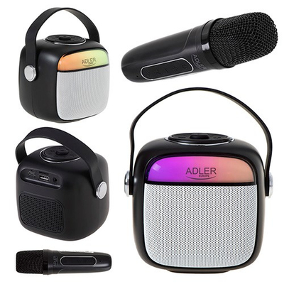 Портативен караоке звучник Adler AD 1199, SD/USB/AUX/Bluetooth