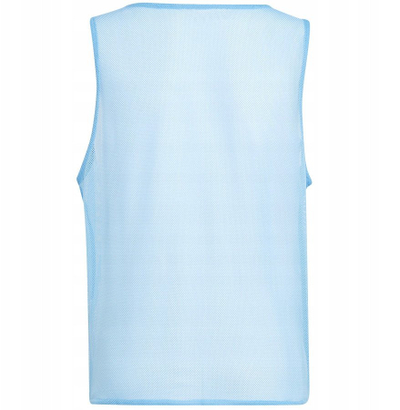 Jelek stërvitje adidas Training BIB 24 Jr JF3247, rrjetë poliestër, për kalamaj, portokalli