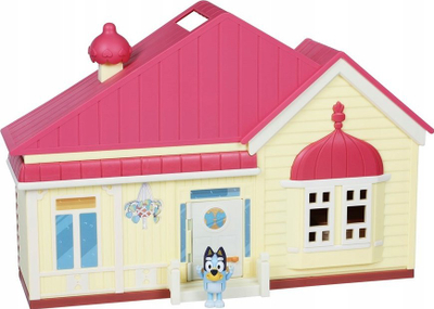 Set loje Bluey Family Home S3, shtëpi lodër me figura, shumëngjyrëshe