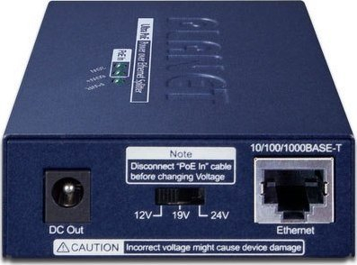 Splitter rrjeti Planet POE-172S, Power over Ethernet PoE, dalje 12V 19V 24V, i zi