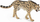 Figurë lodër Collecta King Cheetah 004-88608, plastike, shumëngjyrëshe