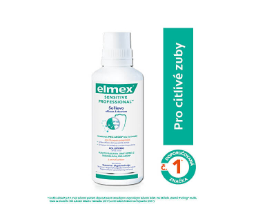 Elmex Sensitive Professional Mouthwash, 400 ml