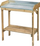 Tavolinë kopshti Nature Potting Table 6020500, me raft, dru pishe, ngjyrë natyrale