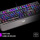 Set tastierë mekanike dhe mausi PREYON Long Claw Brown me Gateron Brown, 104 taste, RGB, me mouse pad Falcon Speed XL, i zi