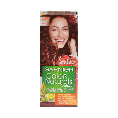 Ngjyrë për flokë Garnier, 6.60 Fiery Pure Red, 110 ml