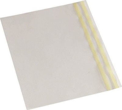 Kapak vetëngjitës për libra S4 Transparent, 29.5x44.5 cm, transparent