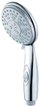 Глава за туш Domoletti DX7131C, 5 вида млазови, 12.10 l/min, хром