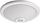 Таванска плафонска светилка GTV Vizela OS-PLCRKZ-00, 1x40W, со сензор за движење, бела