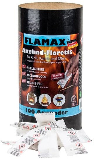 Floreta ndezëse FM Igniter, 100 copë, për soba, të bardha