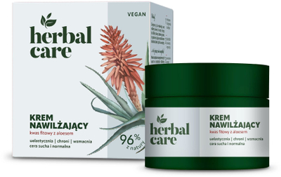 Крем за лице Farmona Herbal Care Phytic Acid & Aloe, хидратантен, 50 ml