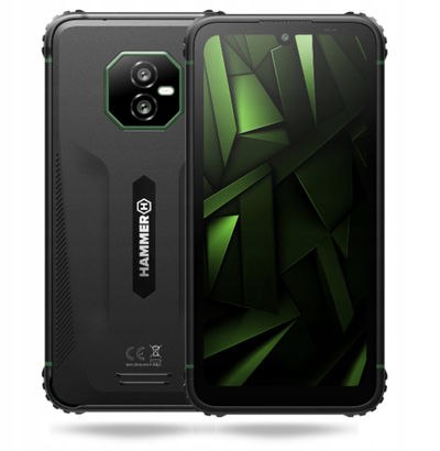 Телефон Hammer Ranger, 6GB RAM, 128GB, црн