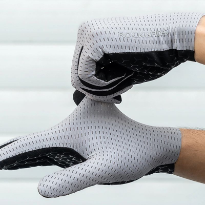 Doreza biçiklete Rockbros Breathable Full, madhësia XXL, gri
