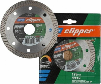 Disk prerës Norton 70184644760, 125mm, 1.4mm, për pllaka