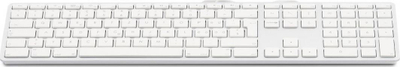 Tastierë LMP KB-1243, USB, layout për Mac, argjendtë