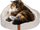 Shtrat për mace PALOMA Cushion Cover, 45 cm, me mbulesë, bezhë