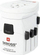 Adapter udhëtimi Skross PRO World USB 7A, universal, me dalje USB, i bardhë
