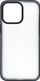 Husë telefoni Blueo Ape për iPhone 15 Pro Max, transparente, me korniza të zeza