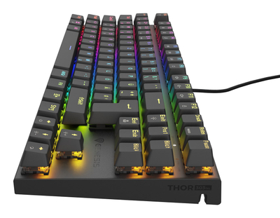 Tastierë Genesis Thor 303 TKL, Outemu Brown, RGB, e zezë