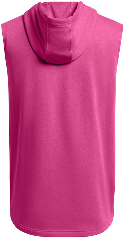Маица без ракави со капуч Under Armour, спортска, розова