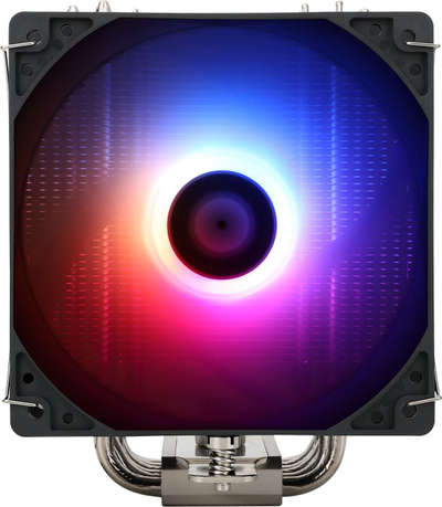 Ftohës CPU Thermalright Burst Assassin 120 ARGB, ventilator 120mm ARGB me ajër, i zi