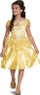 Kostum princeshe Disney Classic Belle për vajza, fustan princeshe, i verdhë