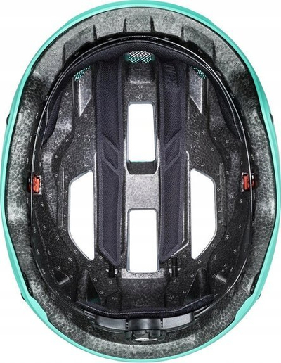 Helmetë biçiklete Uvex Stride Lagoon, 56-59 cm, për të rritur, ngjyrë turquoise