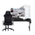 Bundle Gaming BetaTech N8 – Ryzen 7 9800X3D, RTX 5070 12GB, Alienware AW2524HF 500Hz, Set Gaming Premium