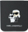 Mbulesë telefoni Karl Lagerfeld Saffiano Metal Pin për Samsung Galaxy Z Flip 6, me figurë, e zezë