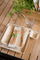 Set pipeta pijesh Maku, çelik inox, 4 copë, ngjyrë argjendi