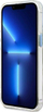 Mbështjellës telefoni Guess GUHMP13LHTRMB, për iPhone 13 6.1" dhe 13 Pro, MagSafe, blu e tejdukshme