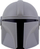 Dritë dekoru Star Wars The Mandalorian Helmet, 14 cm, USB, shumëngjyrëshe