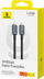 USB Ц кабел Baseus USB3.2, 20Gbps, 100W, црн