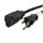 Kabllo audio StarTech 3.5mm në 2xRCA, stereo, 0.9m, e zezë