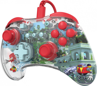 Контролер PDP RealMz Knuckles Sky Sanctuary Zone, жичен, шарен