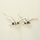 Set dekorativ muri Hampton Bird, 2 copë, alumin, argjendtë