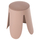 Stol Denty Φ30x45Hcm (HM9619.05), rozë/ zezë