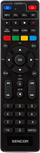 Dekoder tokësor Sencor SDB524T, DVB-T2 H.265 HEVC, USB HDMI, set 2 copë
