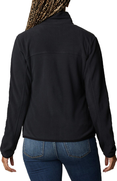 Xhaketë fleece për goca Columbia Ali Peak Logo, najlon, madhësia S, e zezë