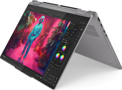 Laptop Lenovo Yoga 7 14AHP9, 14", AMD Ryzen 5 8640HS, 16GB RAM, 1TB SSD, AMD Radeon, i hirtë