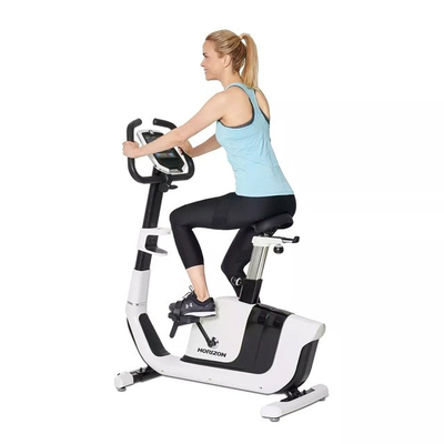 Biçikletë ushtrimesh Horizon Fitness Comfort 8.1, rezistencë induktive, 8.5 kg volant, gri