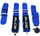 Rrip sigurie sportiv SLIDE Quick 4p, 3", për makina tuning, blu