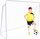Portë futbolli R-Sport E5, metal, 213x152 cm, e bardhë