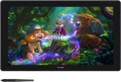 Tablet grafik Huion Kamvas RDS-220, 21.5", QHD, ngjyrë gri e zezë