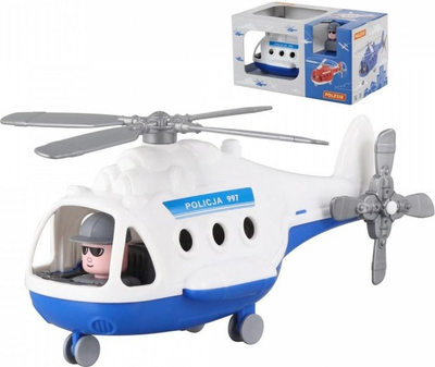 Helikopter lodër Polesie Alfa (68705), i bardhë/kaltër